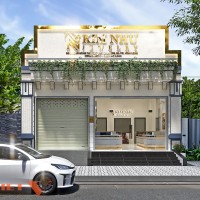 Mẫu thiết kế tiệm vàng Kim Như tại Vĩnh Long